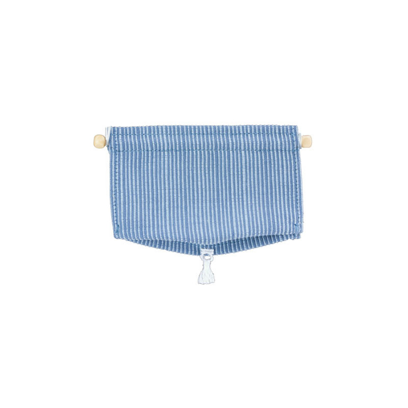 Curtains Blue Stripes