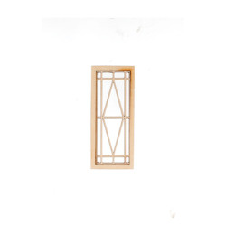Prairie Diamond Single Window, Narrow