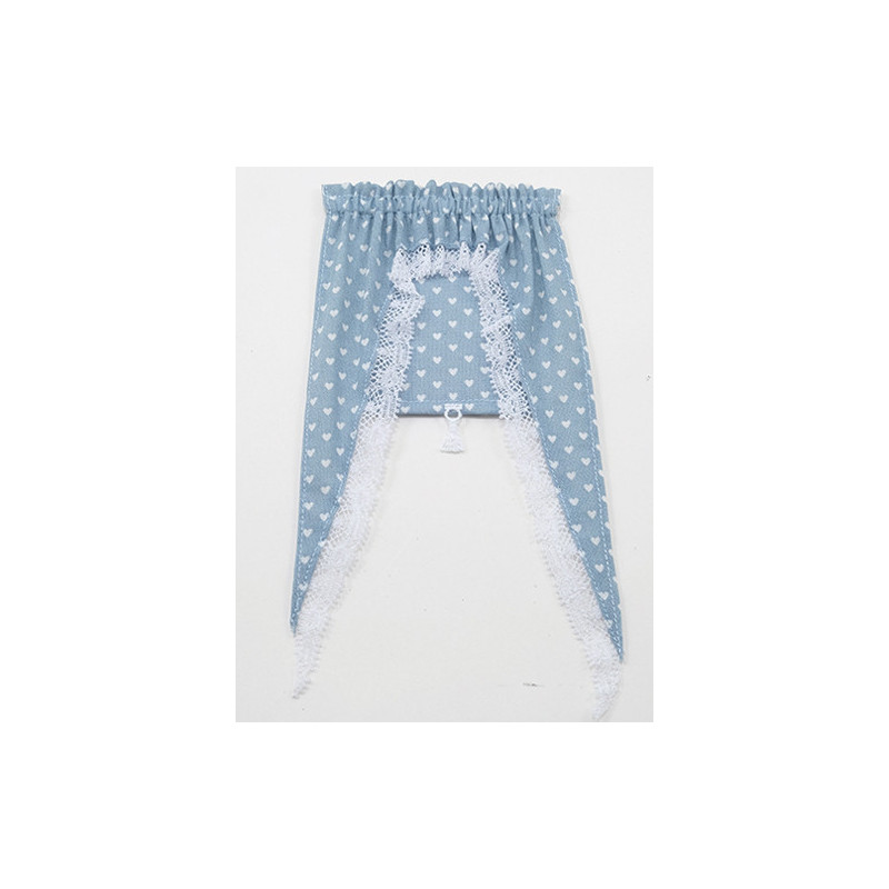 Tiffany Hearts with Shade, Light Blue