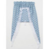 Tiffany Hearts with Shade, Light Blue