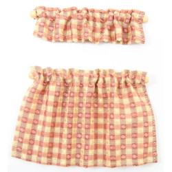 Cafe Curtains:  Mauve