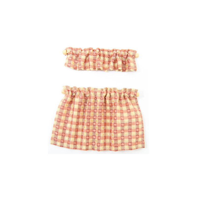 Cafe Curtains:  Mauve