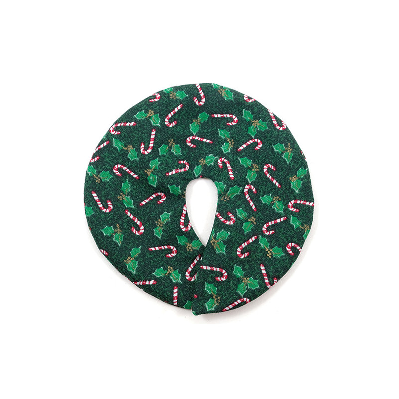 Tree Skirt, Green Candy Cane Pattern