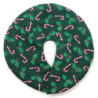 Tree Skirt, Green Candy Cane Pattern