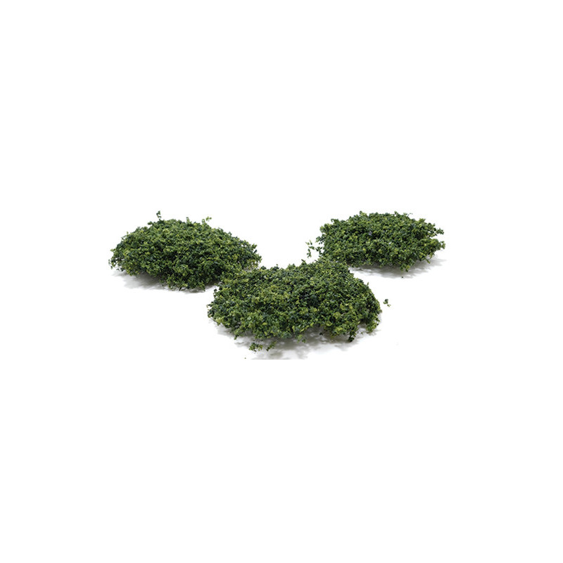 Wild Bushes - Medium Green, 20 Pieces