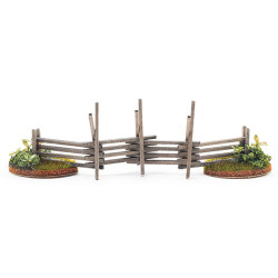 Cedar Fence with Greenery