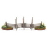 Cedar Fence with Greenery