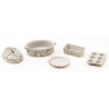 Baking Set 4Pc Grey Graniteware