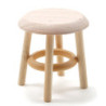 +Stool, Unfinished, 1-1/2 Inch