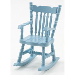 Rocking Chair, Soft Blue