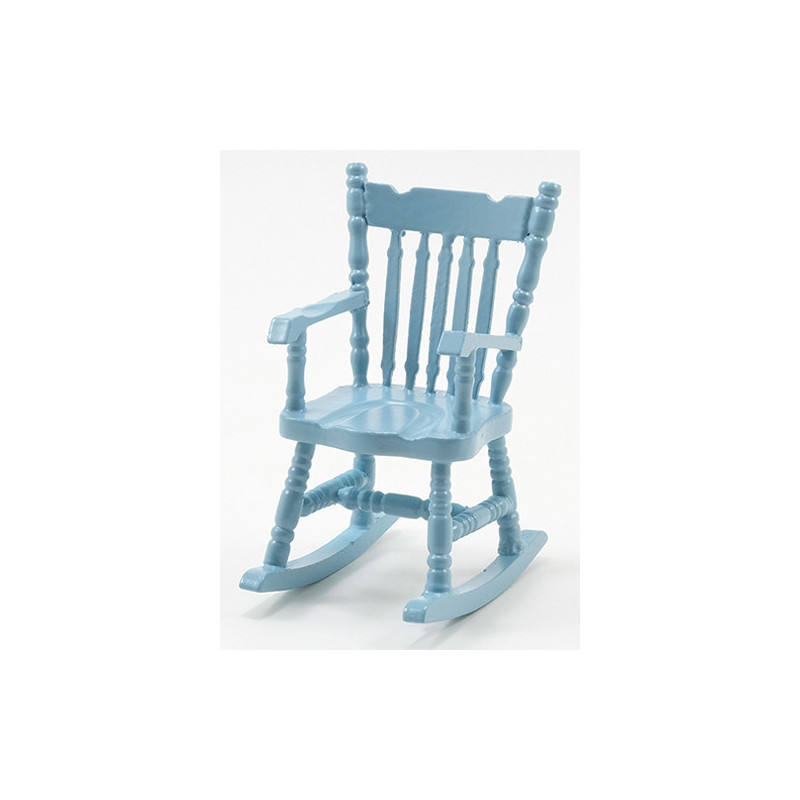 Rocking Chair, Soft Blue