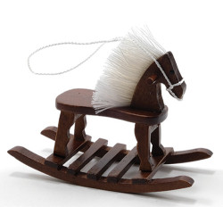 +Rocking Horse, Walnut