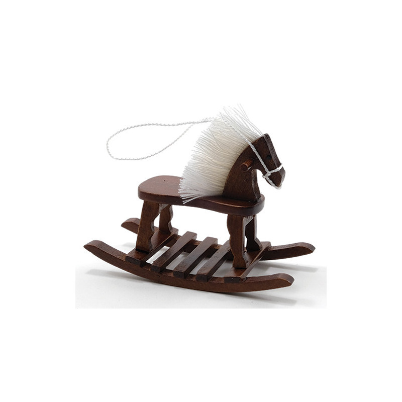 +Rocking Horse, Walnut