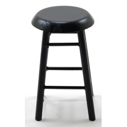 Bar Stool,2 In,Black
