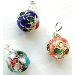 Enamel Tree Ornaments