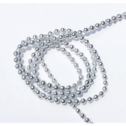 Silver Ball Garland, 1 yd