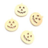Wood Pumpkins, 4pc