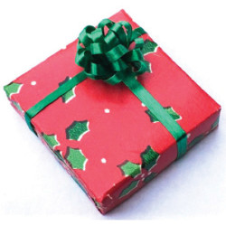 Holly Christmas Gift, 1 Piece
