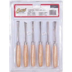 Beginners 6 Pc Woodcarving Set