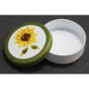 Round Tin, Sunflower Design