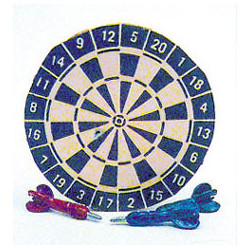 Dart Board in Blue