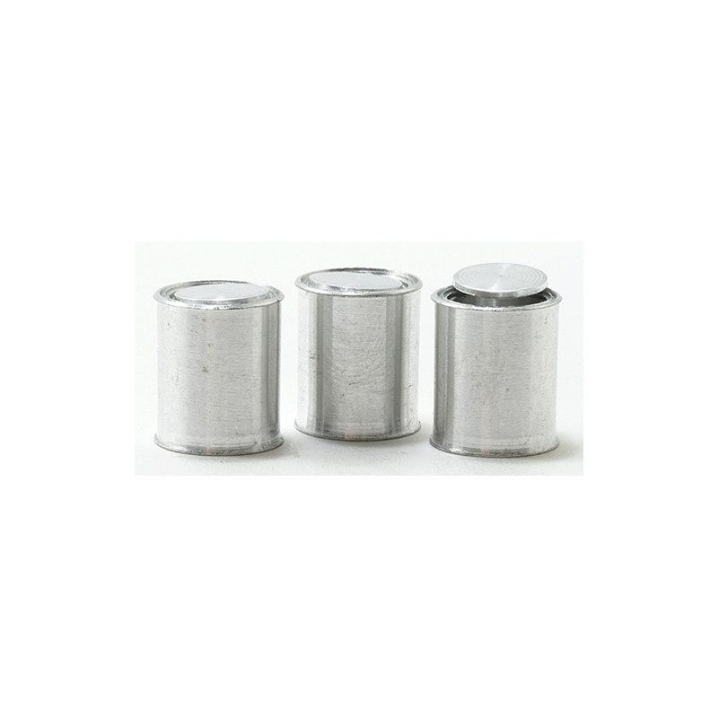 Unlabeled Paint Can and Lid, 3pc