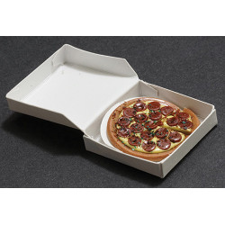 Pepperoni Pizza with Slice and Box
