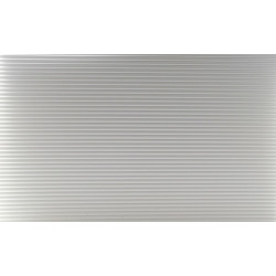 Tin Roof Panel, White, 12 X 16, 1/Pk