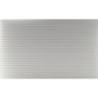Tin Roof Panel, White, 12 X 16, 1/Pk