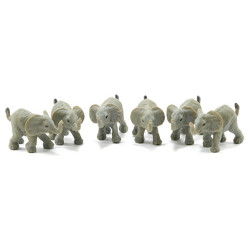 Elephant, 6pcs