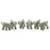 Elephant, 6pcs