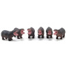 Hippopotamus, 6pc