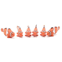 Clown Fish, 6pc