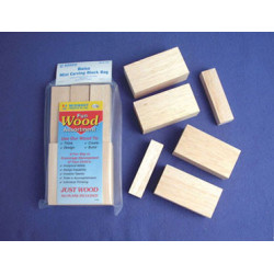 Balsa Mini Carving Block Bag