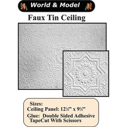 Faux Tin Ceiling Panel