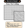 Faux Tin Ceiling Panel