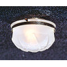 Ceil Lamp with Removable Fr Shade