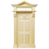 Victorian 6-Panel Door Hooded