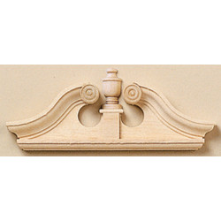 Single Deerfield Door Pediment 2Pk