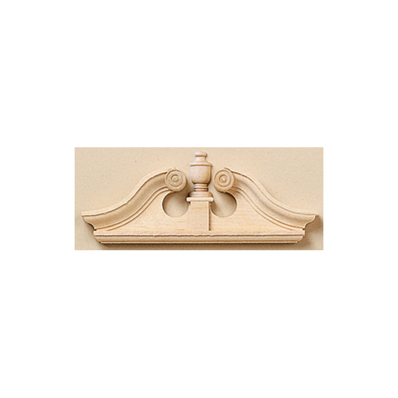 Single Deerfield Door Pediment 2Pk