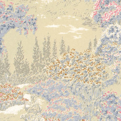 Wallpaper  3pc  Ruben S Garden  Beige