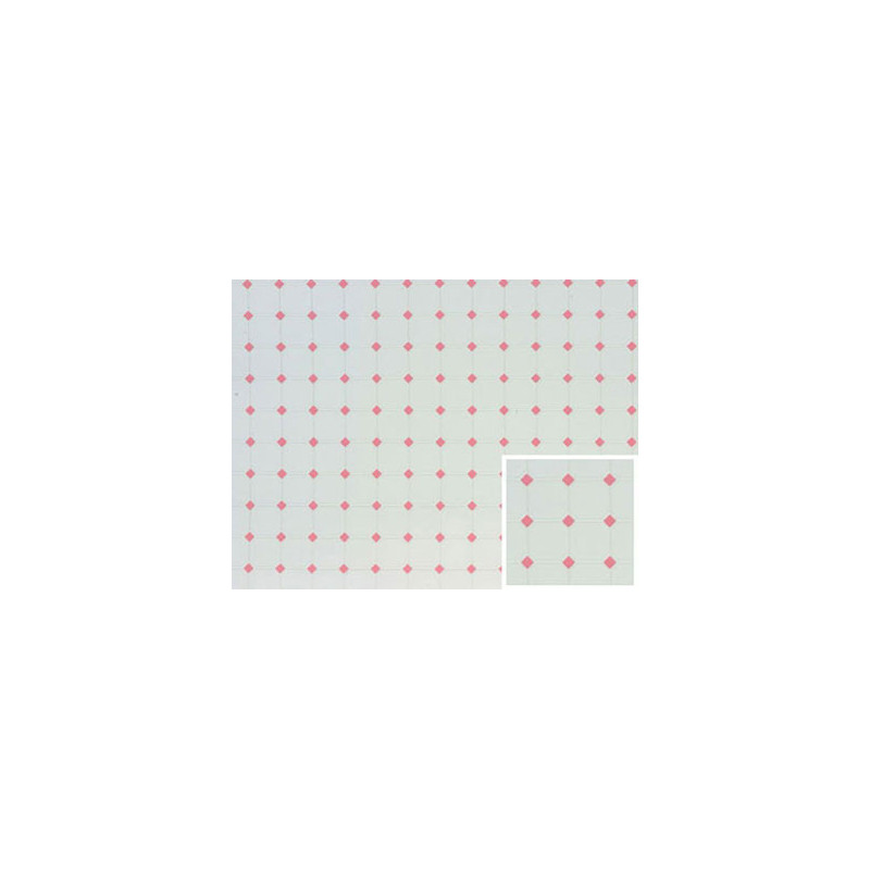 Tile Floor  Diamond  11 X 15 1 2  Pink  Jr432