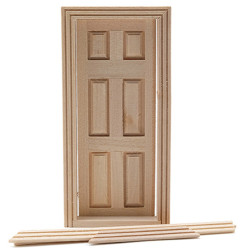 1 2 Scale 6-Panel Door    