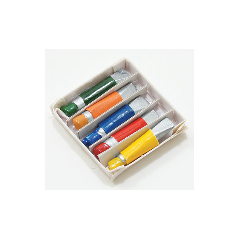   Paint Tubes in Box    