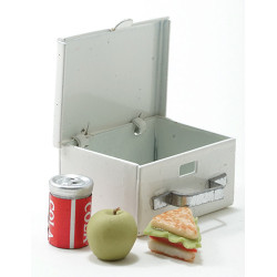 Lunch Box with Sandwich  Apple  and Drink  4pc    