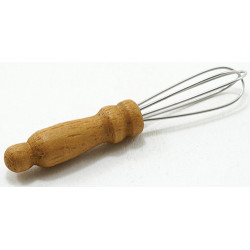Wire Whisk with Wooden Handle    