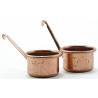 Copper Pots  2pc    