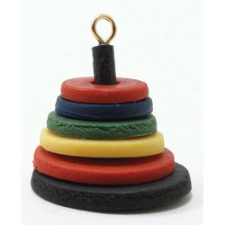  Wooden Toy Rings    