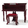 Spinet Piano  Mahogany