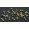 Large Hollow Eyelet  20 Pk